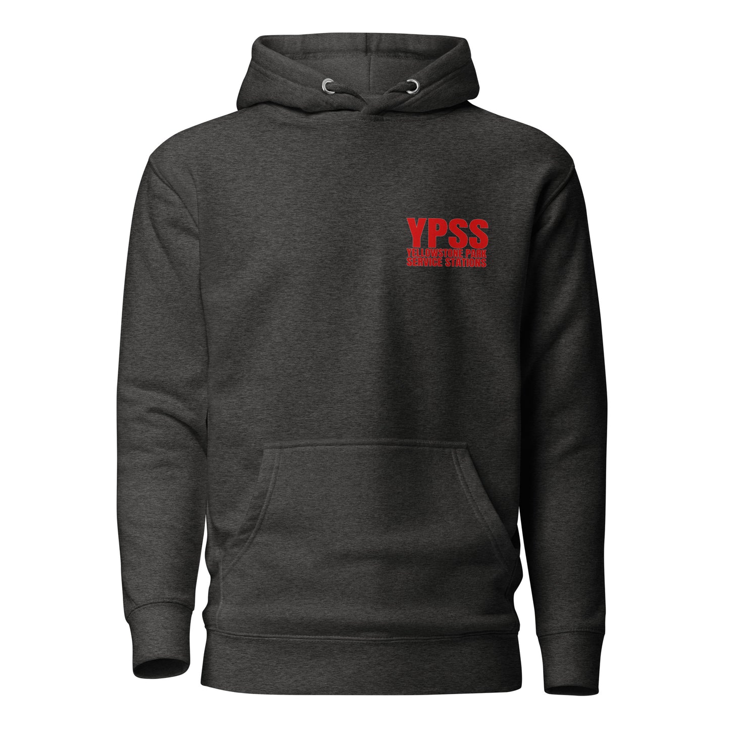 YPSS Yellowstone Park Service Stations Map Hoodie