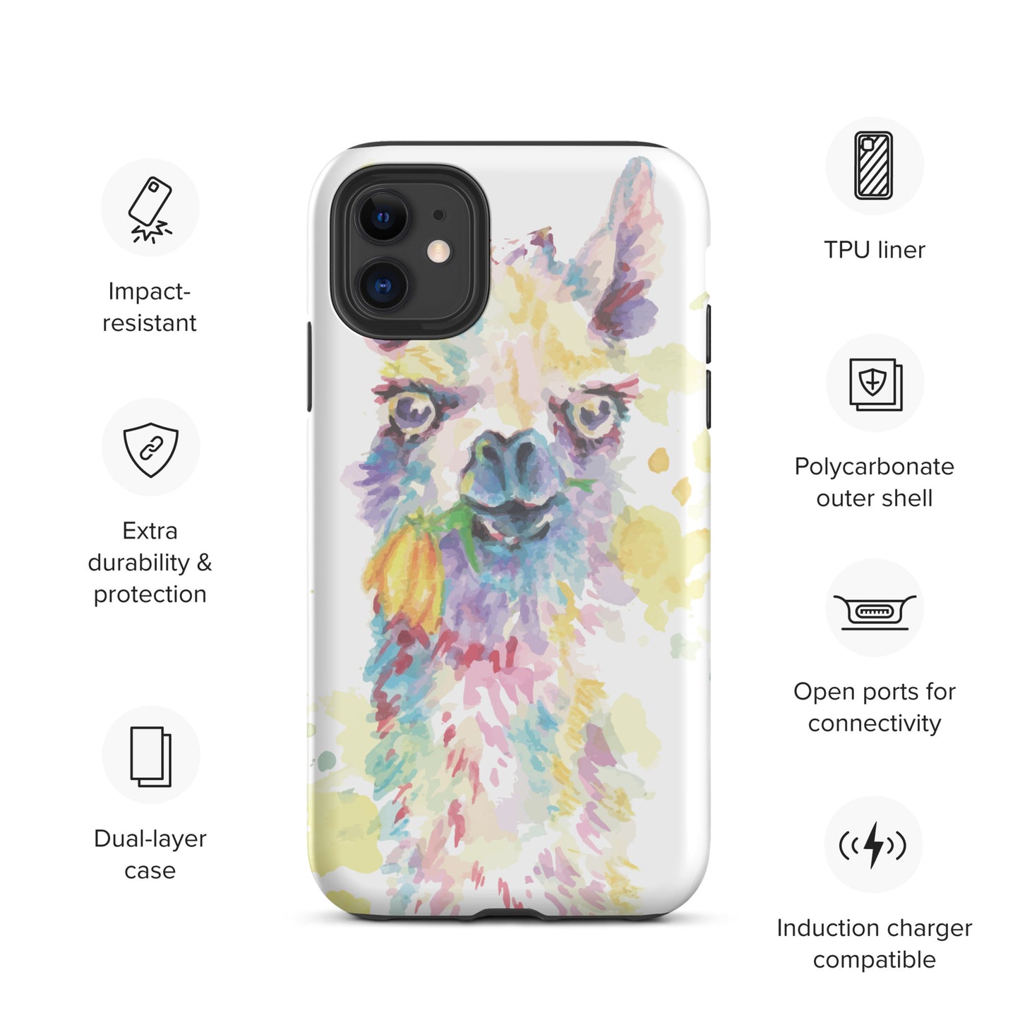 Llama Tough iPhone case
