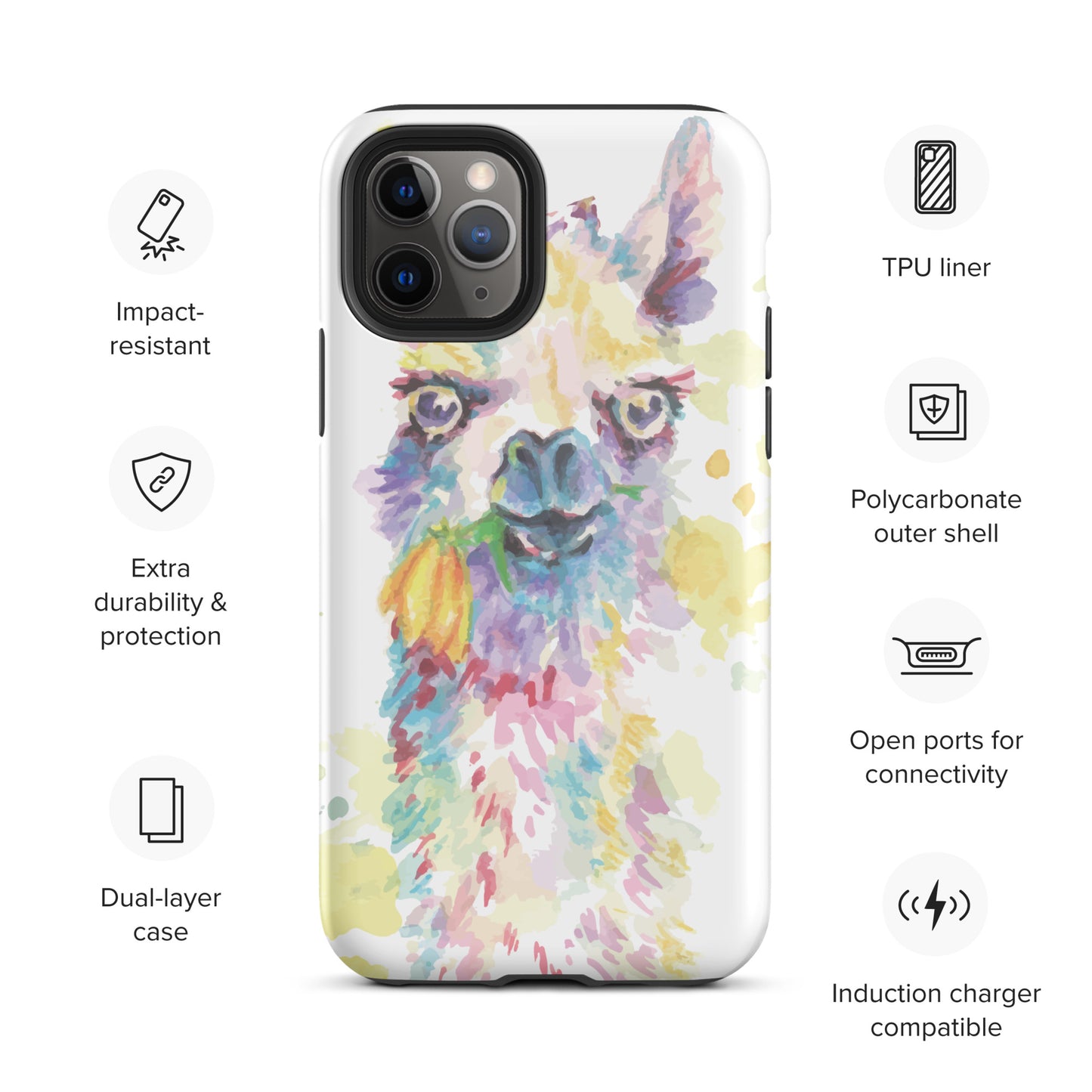 Llama Tough iPhone case