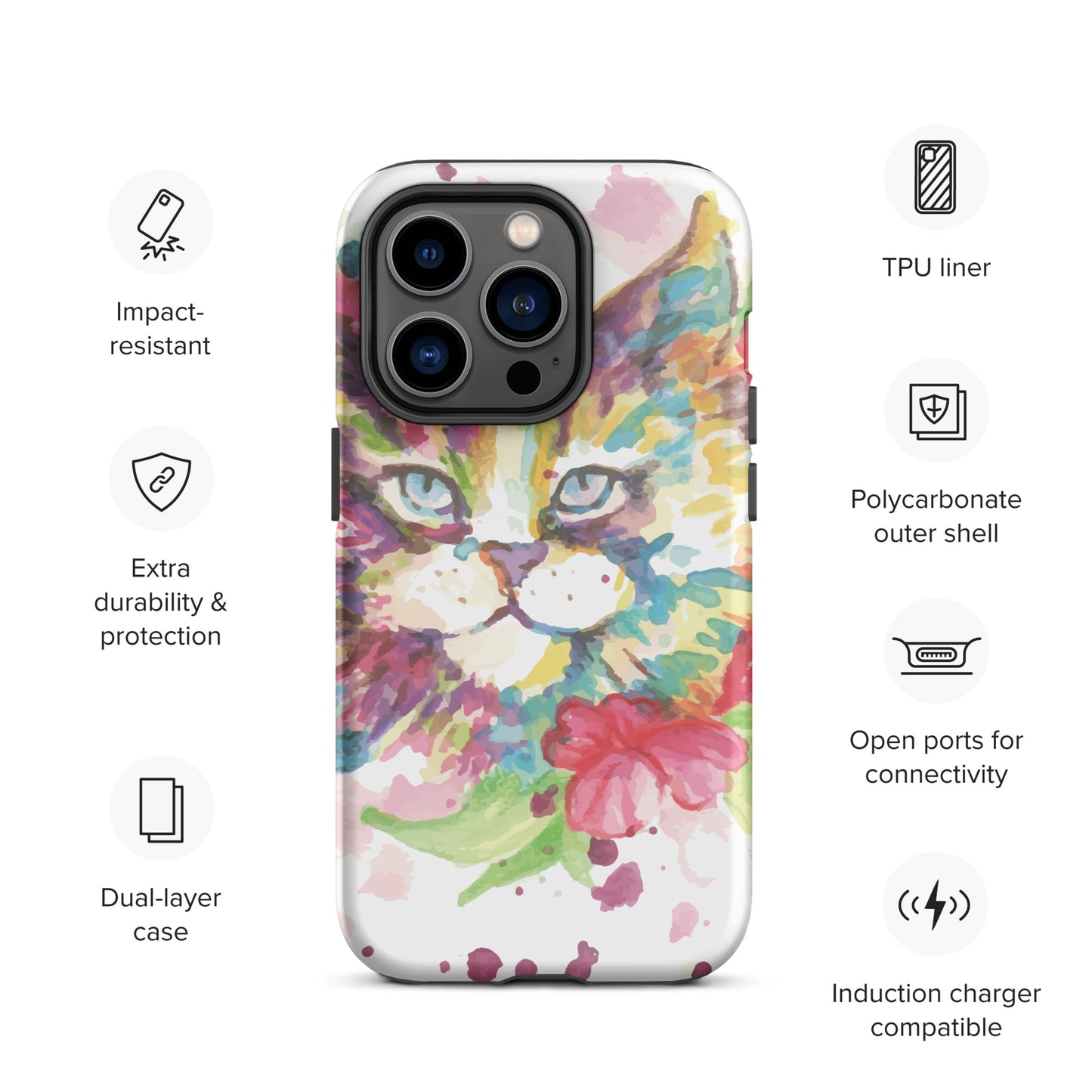Cat Tough iPhone case