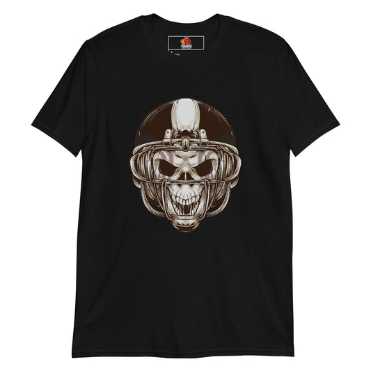 Football Skull Player T-Shirt