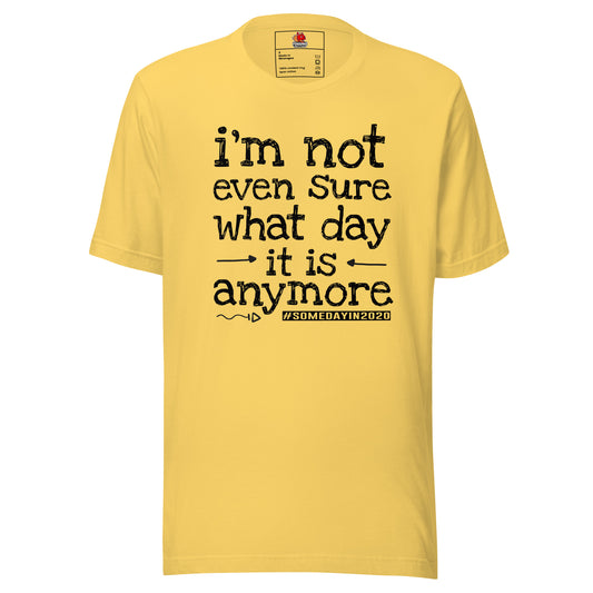 I'm Not Sure What Day It Is Anymore T-Shirt
