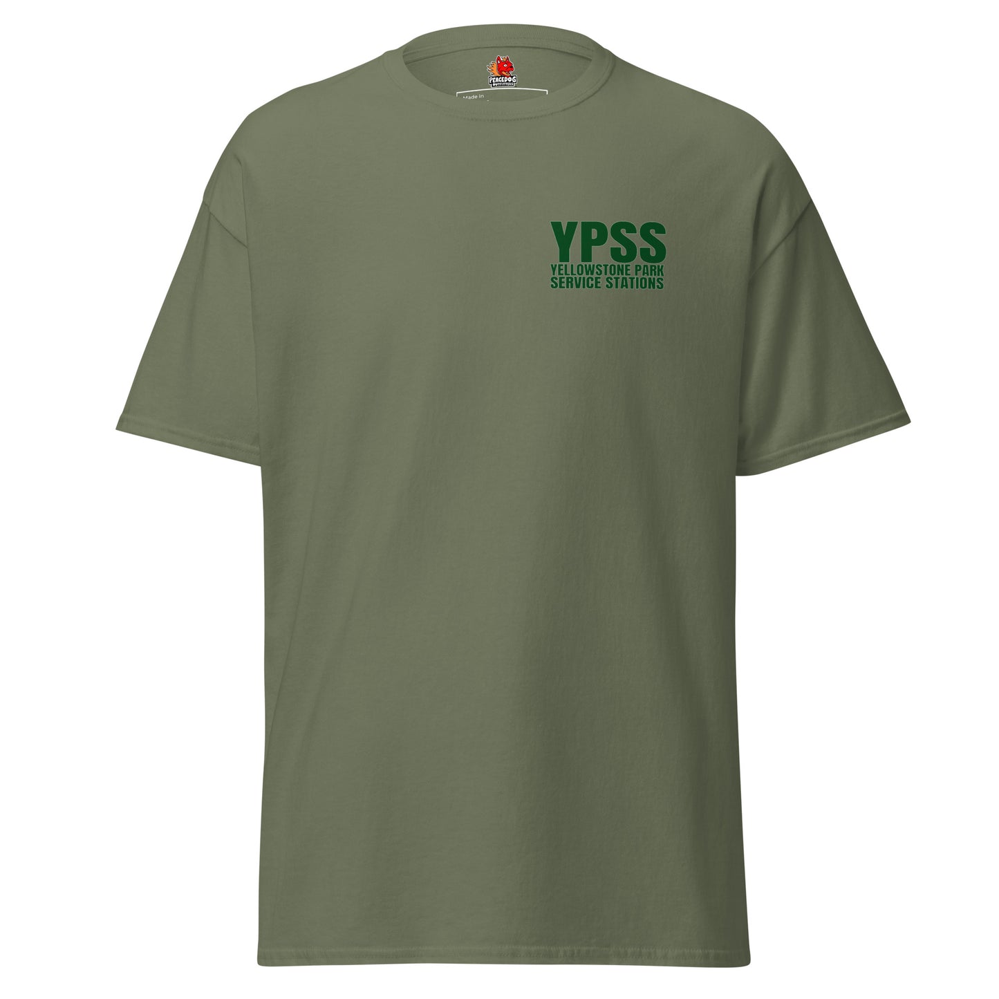 YPSS Yellowstone Park Service Stations - Lake Station - Classic Tee