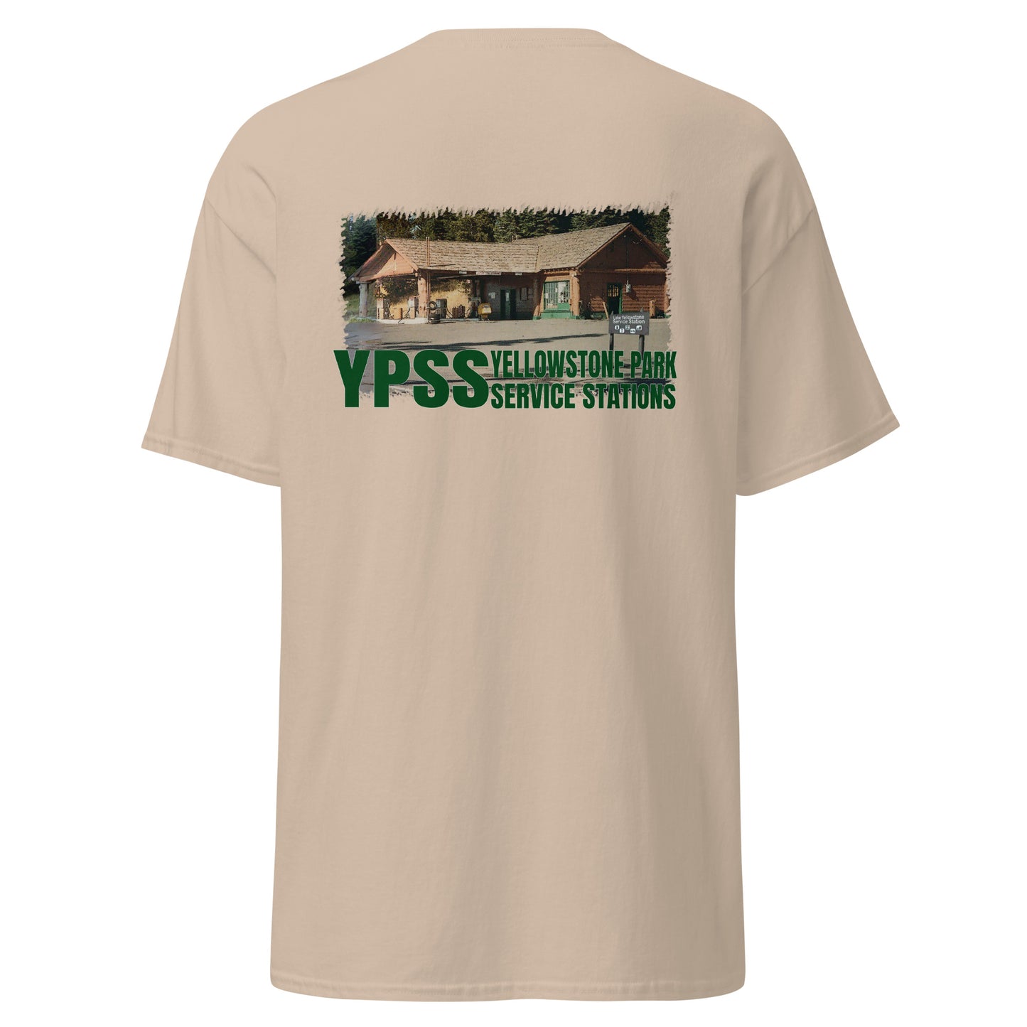 YPSS Yellowstone Park Service Stations - Lake Station - Classic Tee