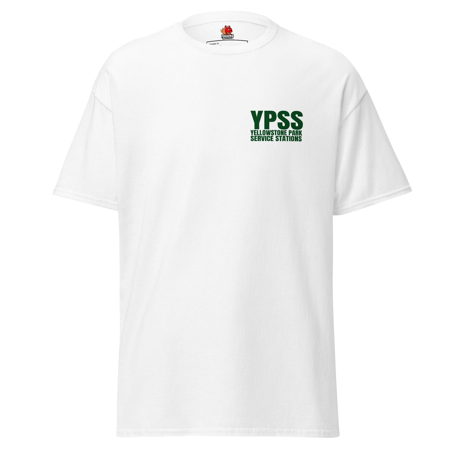 YPSS Yellowstone Park Service Stations - Old Faithul Upper Station - Classic Tee