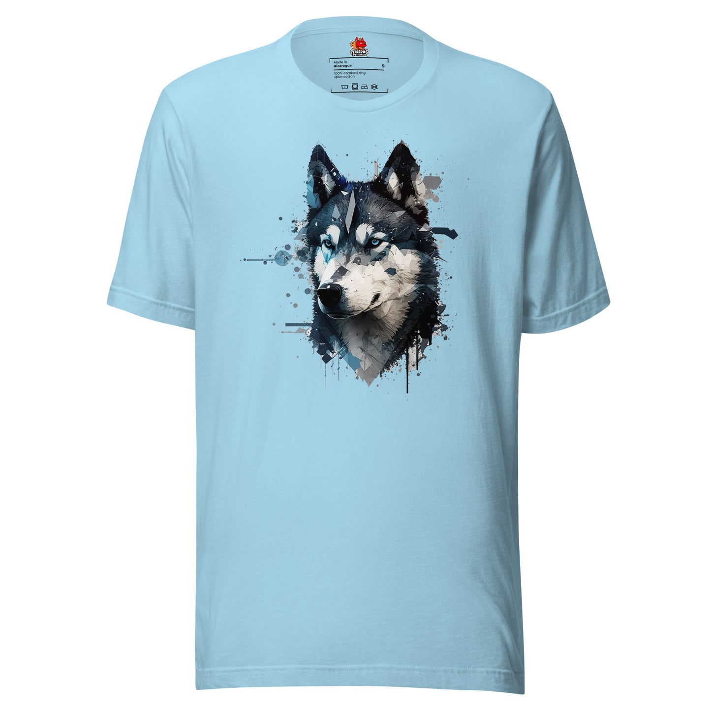 Husky Front Print T-shirt