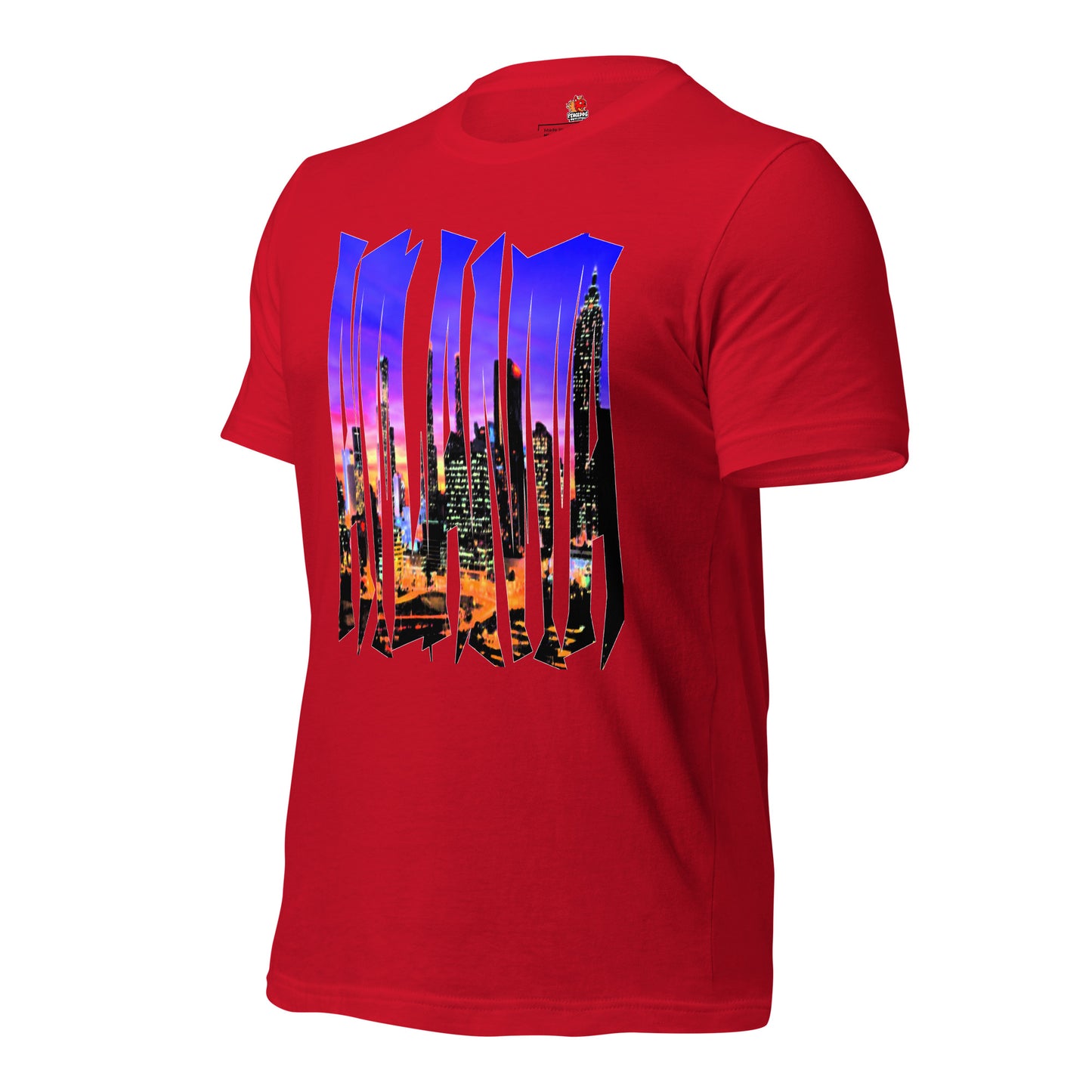 Atlanta Skyline Typography T-shirt
