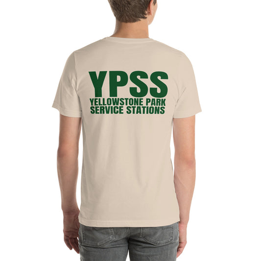 YPSS Yellowstone Park Service Stations Logo T-shirt