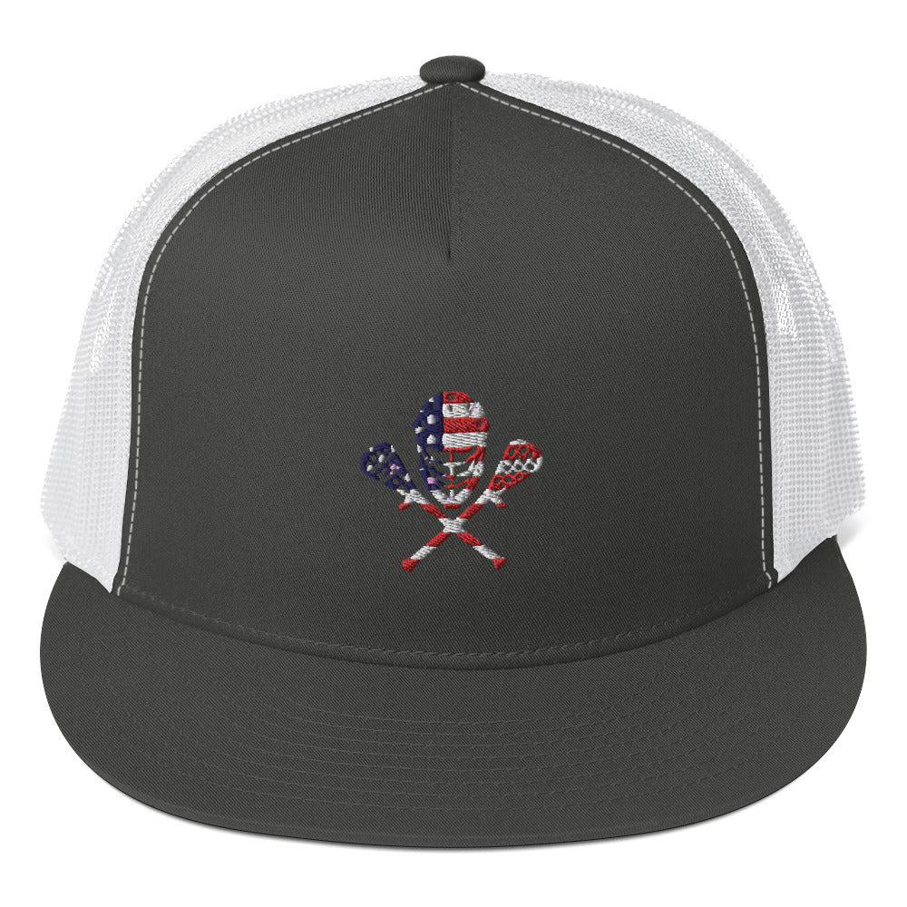 Lacrosse USA Trucker Cap