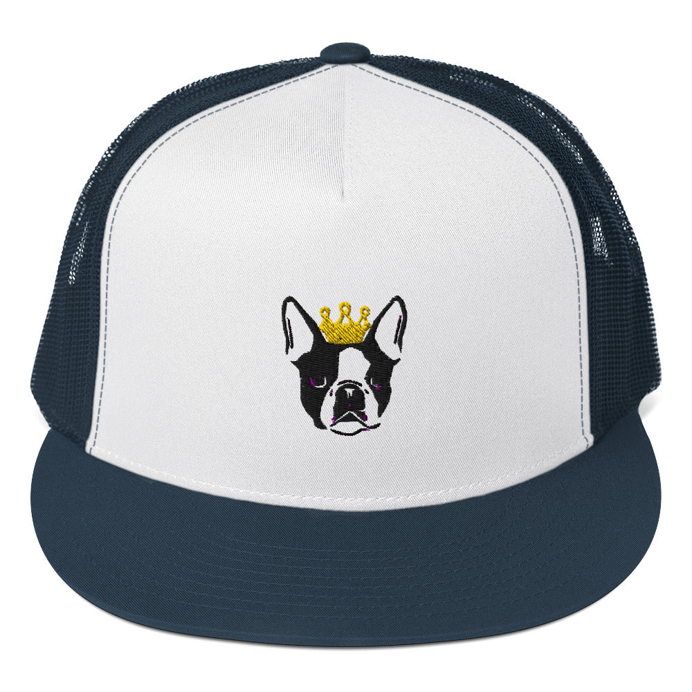 King Pup Dog Trucker Cap