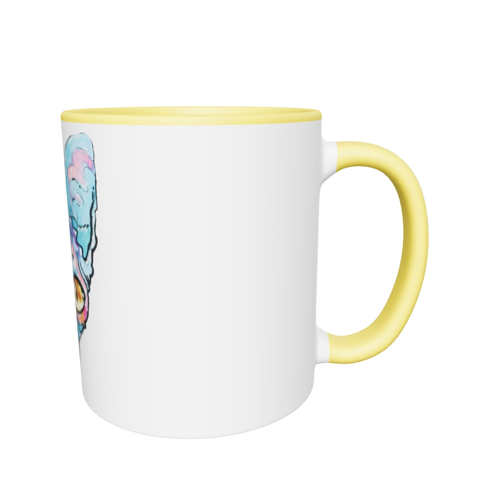Colorful Cat Mug with Color Inside