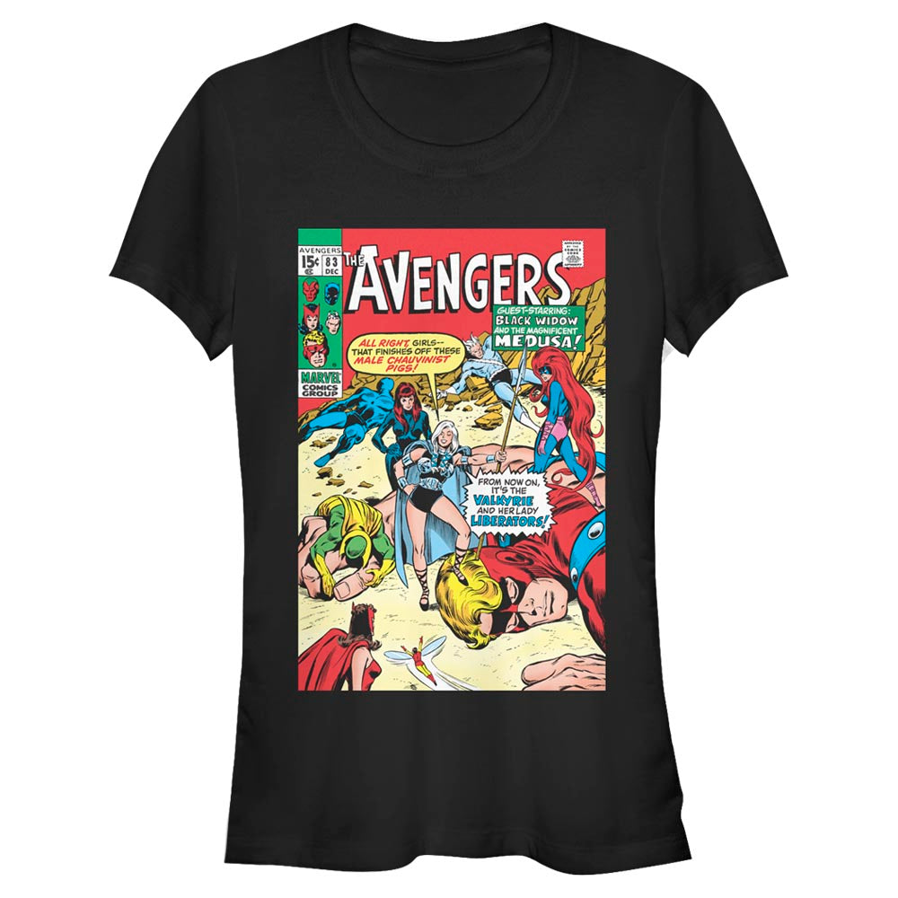 Junior's Marvel Female Avengers T-Shirt