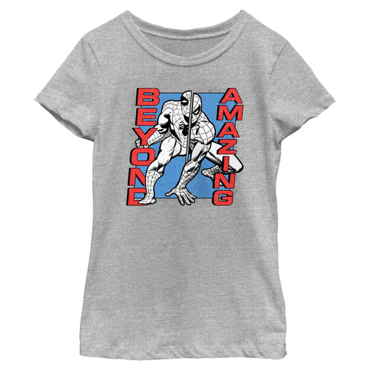 Girl's Marvel Spider-Man Beyond Amazing BEYOND AMAZING PANEL T-Shirt