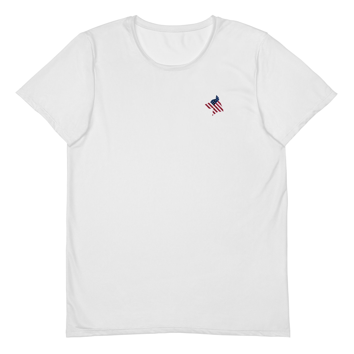 Dog Flag Athletic T-shirt