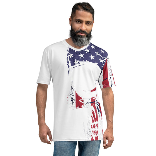 American Flag Skull - Men's t-shirt