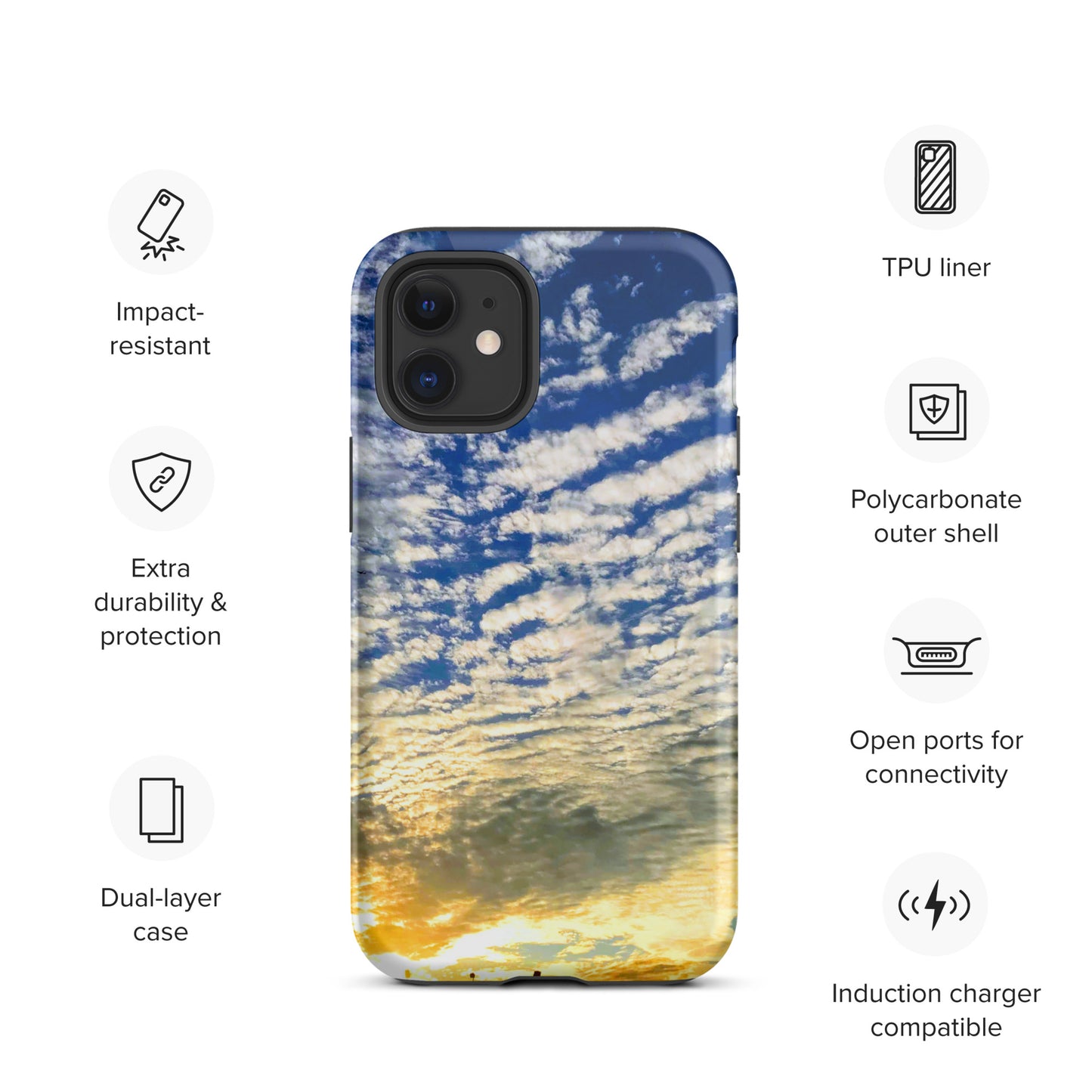 Sunset Sky - Tough iPhone case