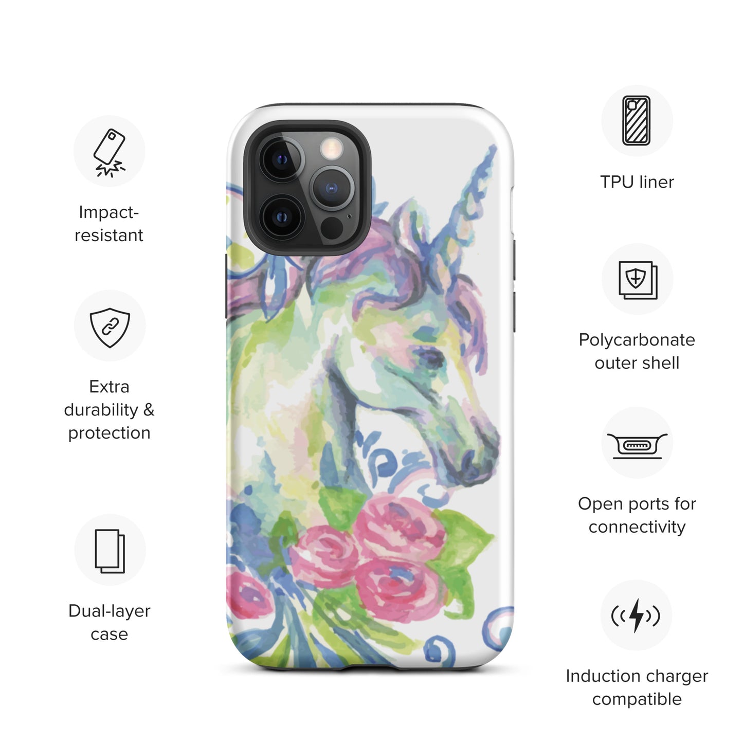 Unicorn Tough iPhone case