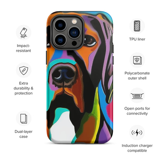 German Shorthaired Pointer GSP Tough iPhone case