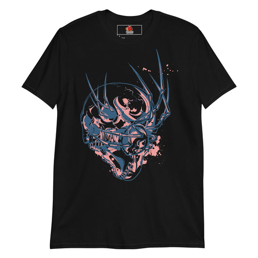 Antler Piercing Skull T-Shirt