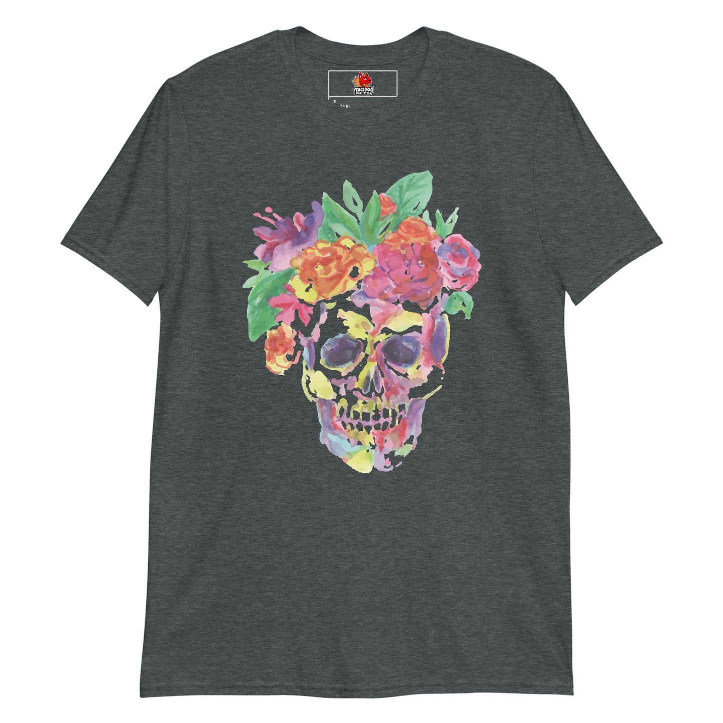 Flowered Skull T-Shirt