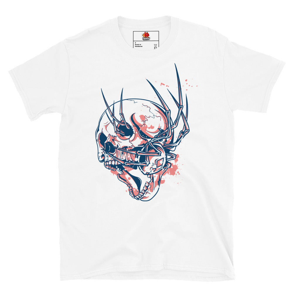 Antler Piercing Skull T-Shirt