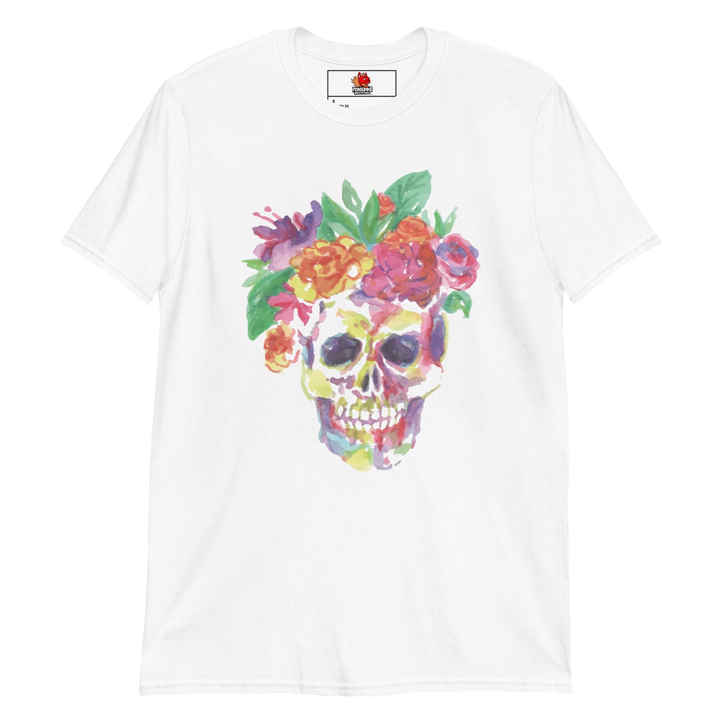 Flowered Skull T-Shirt