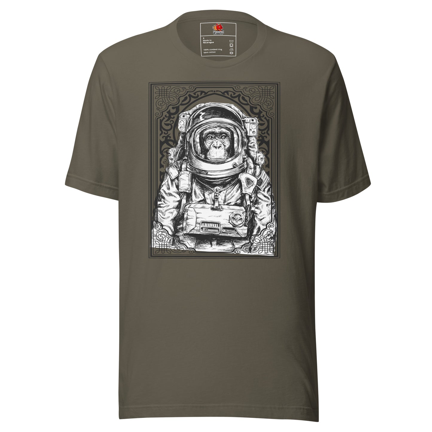 Space Chimp Astronaut T-shirt
