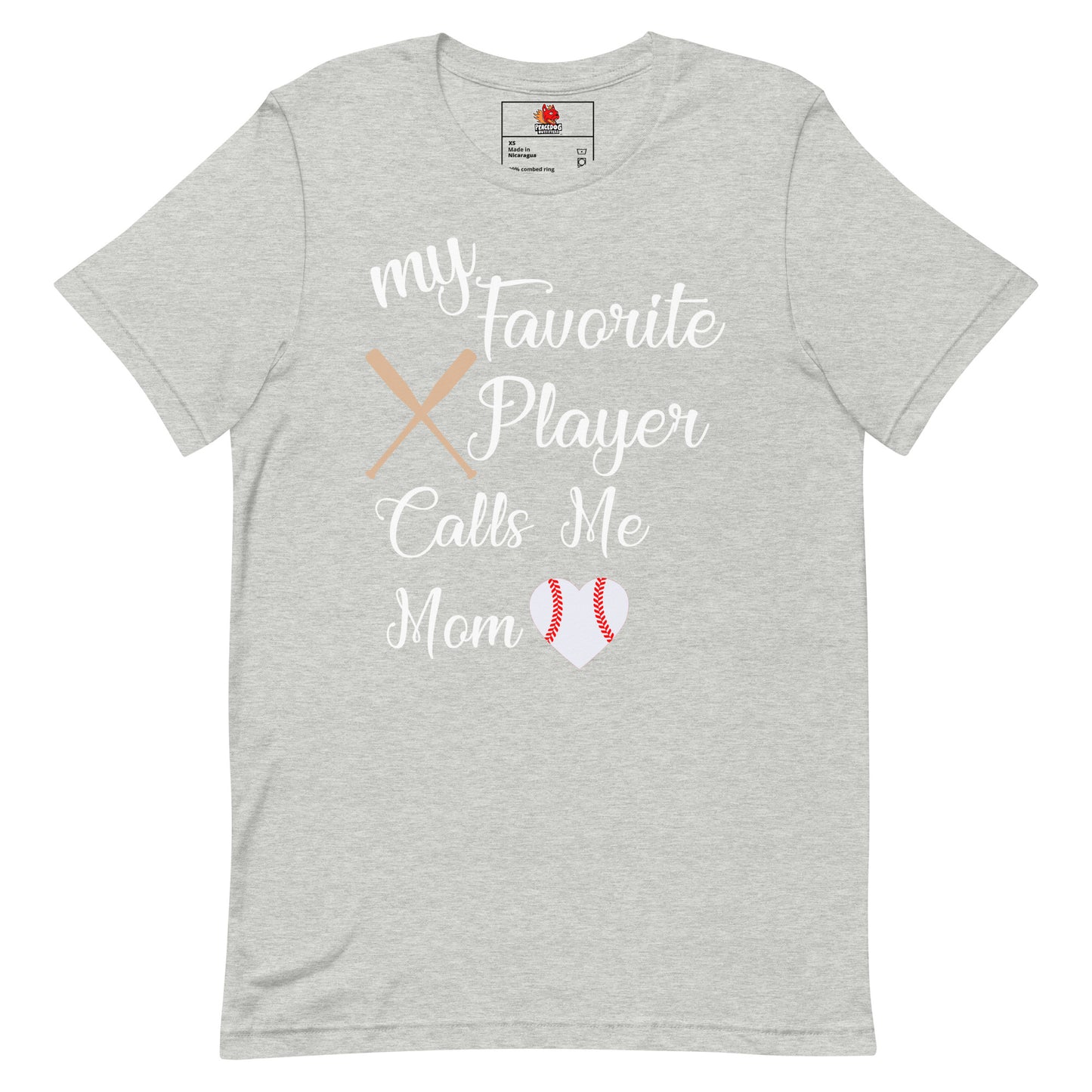 My Favorite Player Calls Me Momv T-shirt