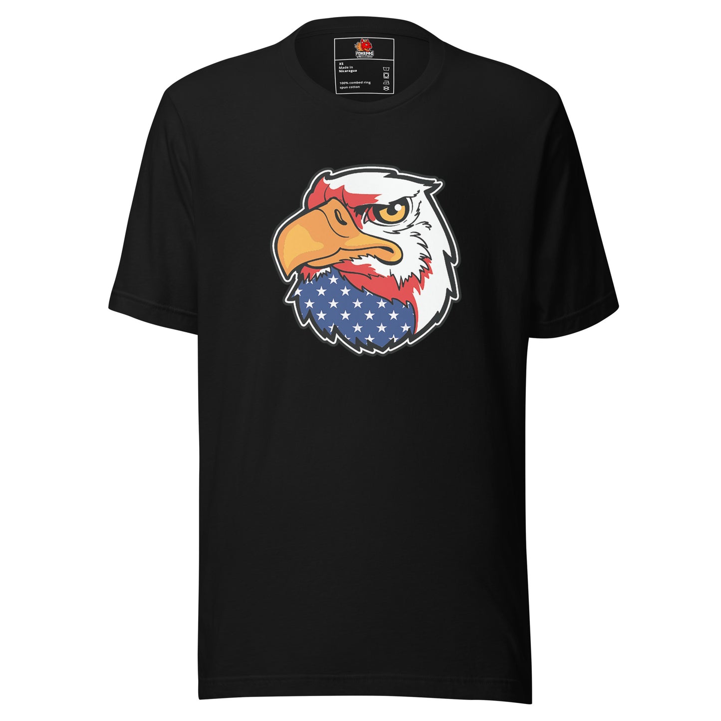 Bald Eagle with Stars T-shirt