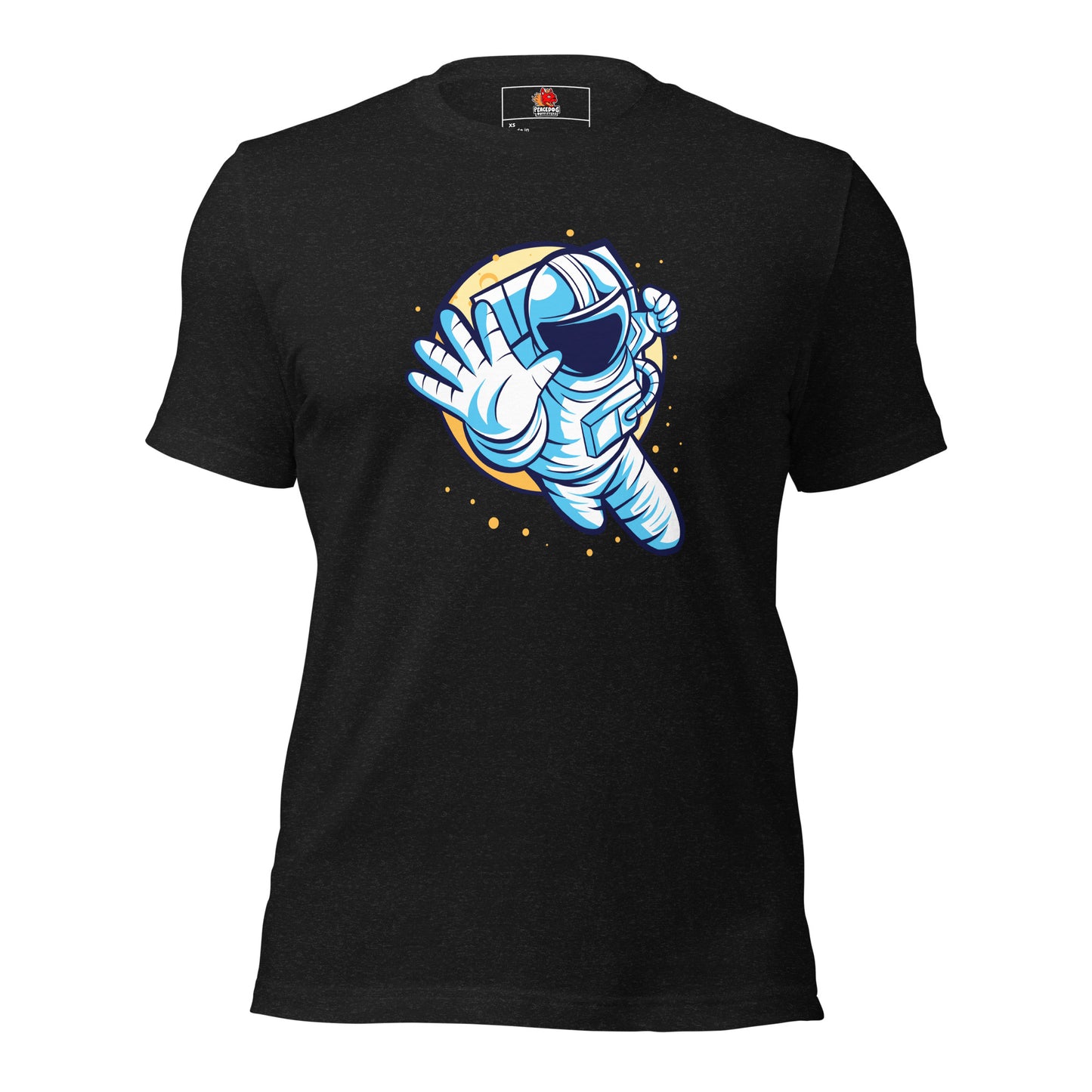 Space Astronaut Jumping Moon T-Shirt