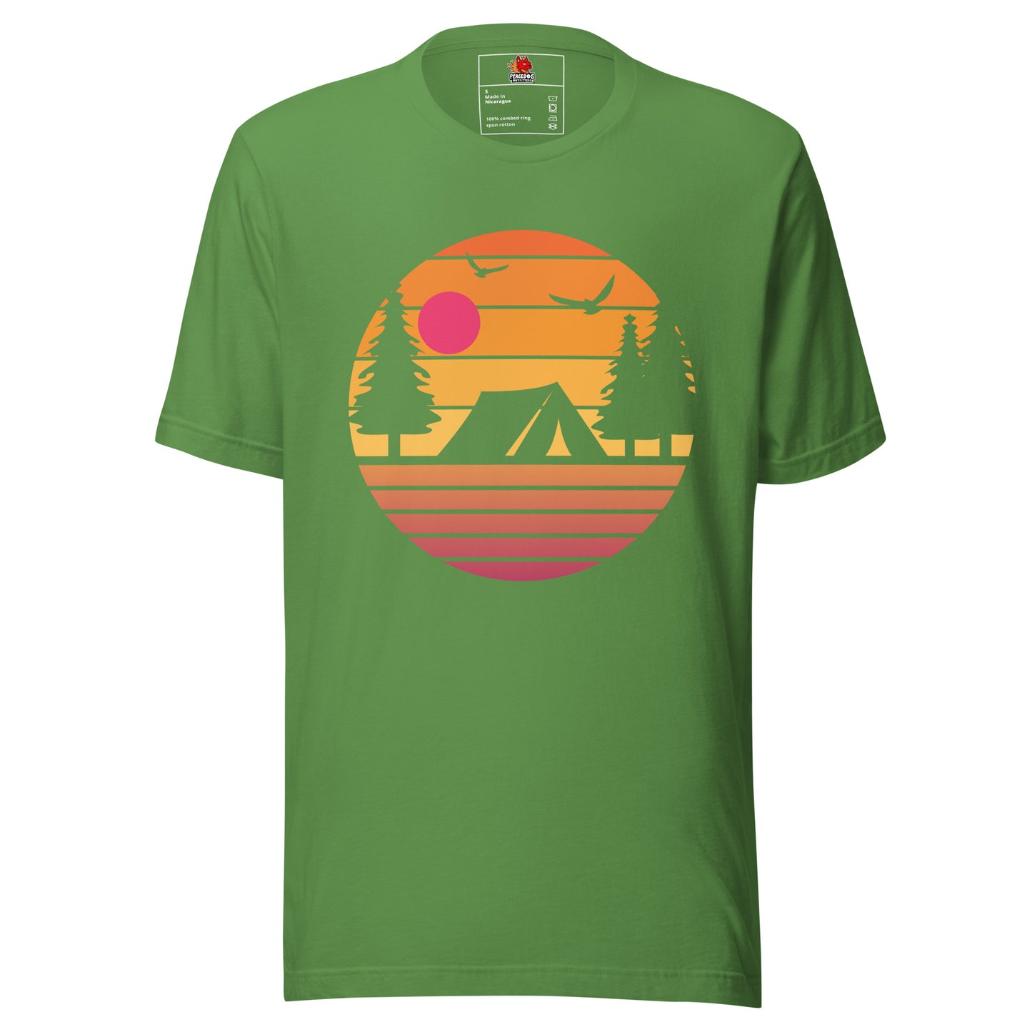 Retro Tent Sunset T-Shirt