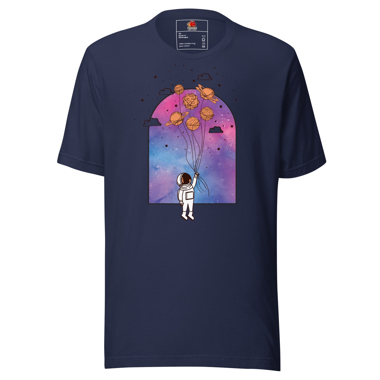 Astronaut Balloons T-shirt