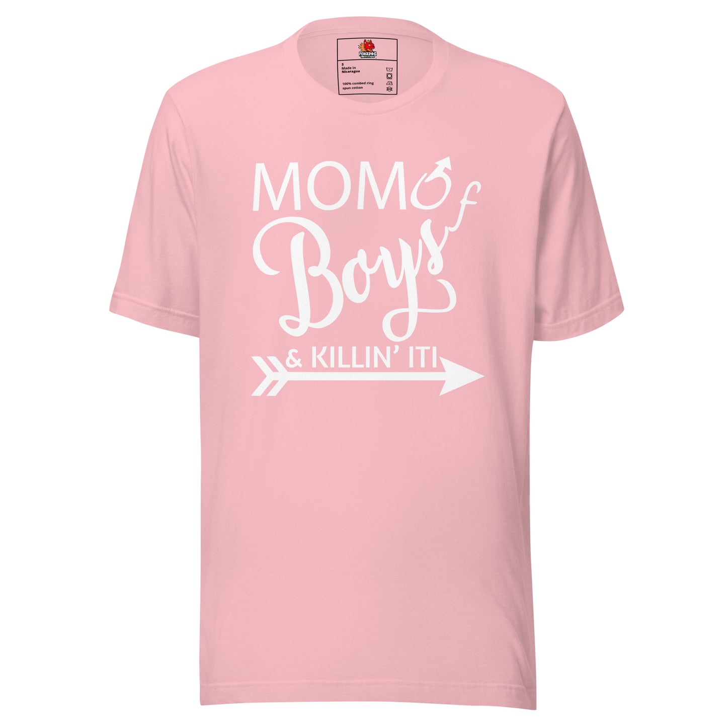 Mom of Boys and Killing It T-shirt