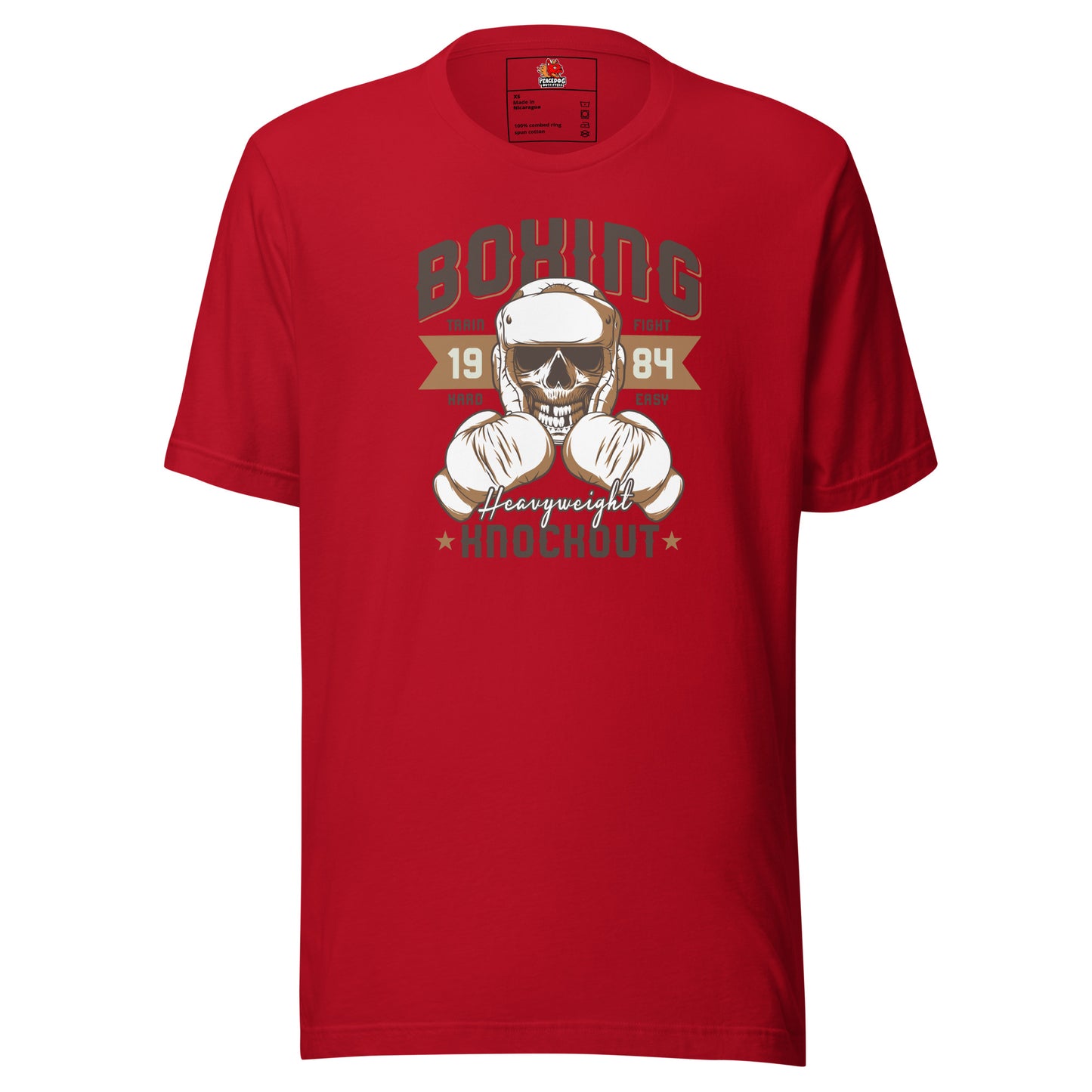 Boxing Knockout Skull T-shirt