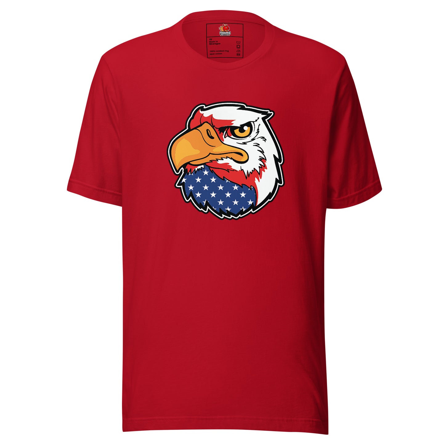 Bald Eagle with Stars T-shirt