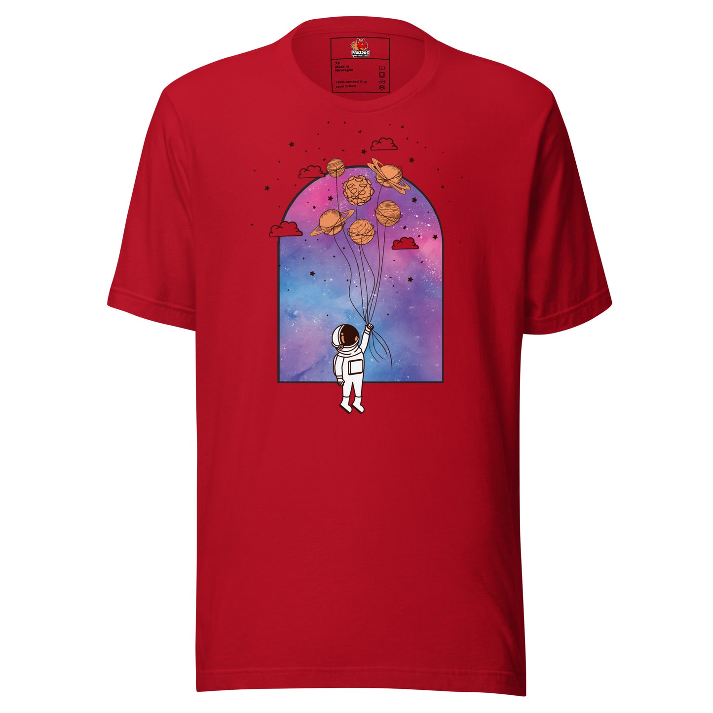 Astronaut Balloons T-shirt