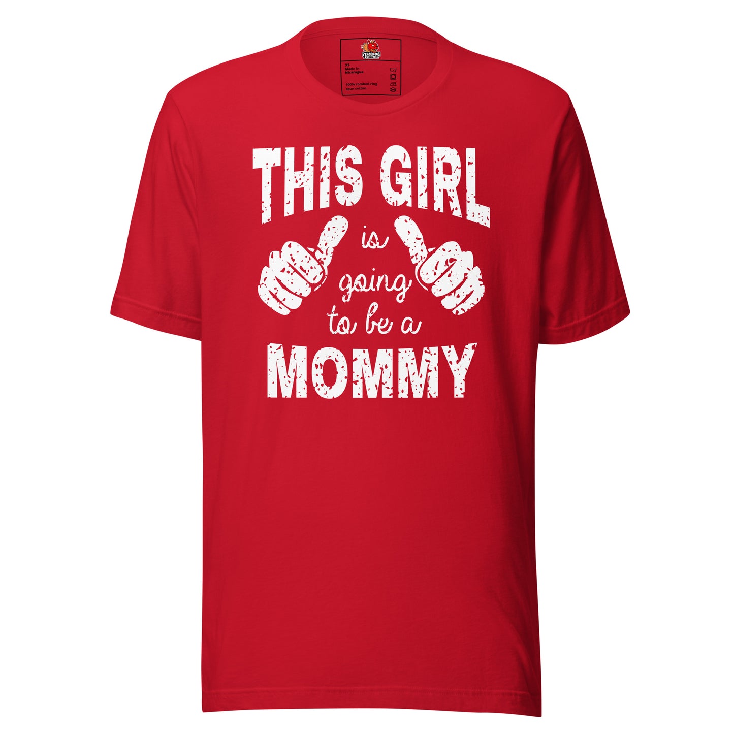 The Girl is Going to be a Mommy T-shirt