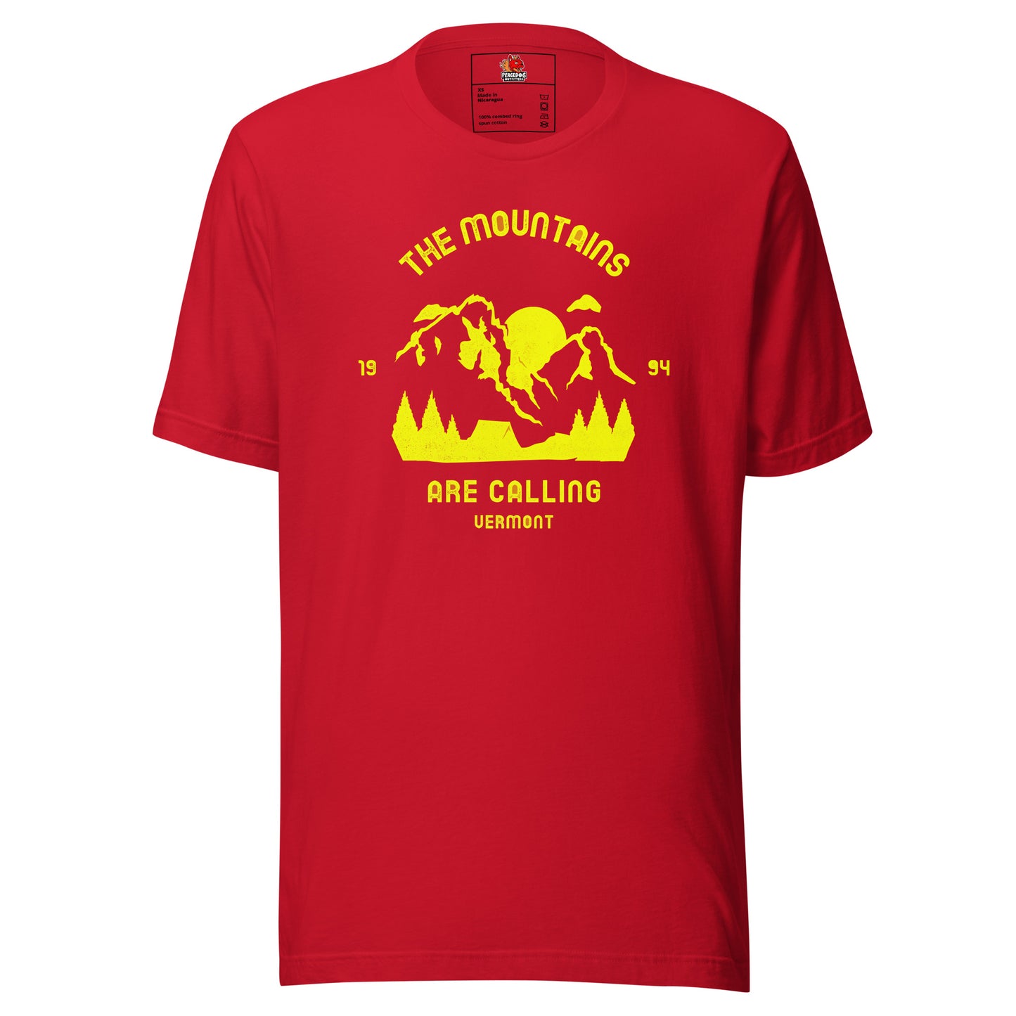 The Mountains are Calling - VERMONT T-shirt