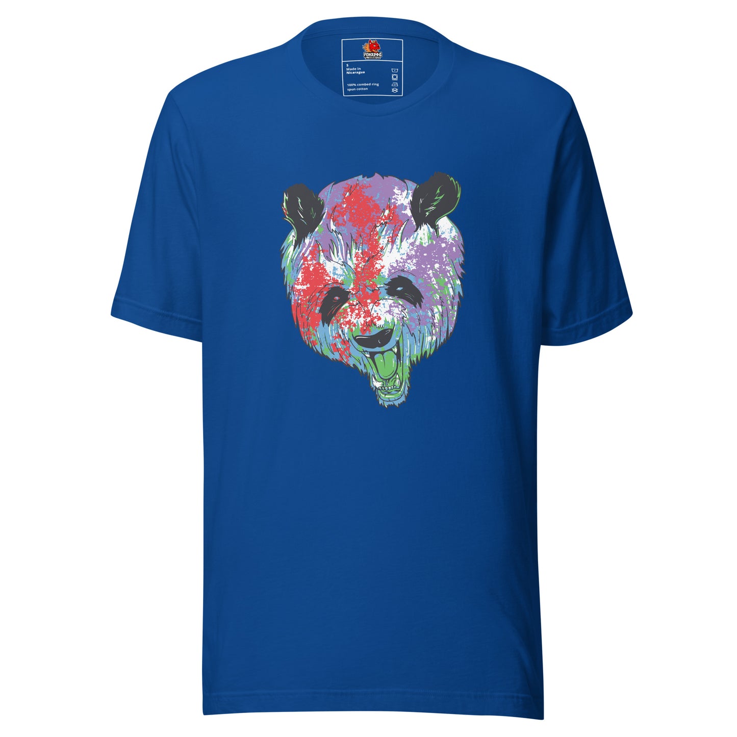 Colorful Angry Panda T-Shirt