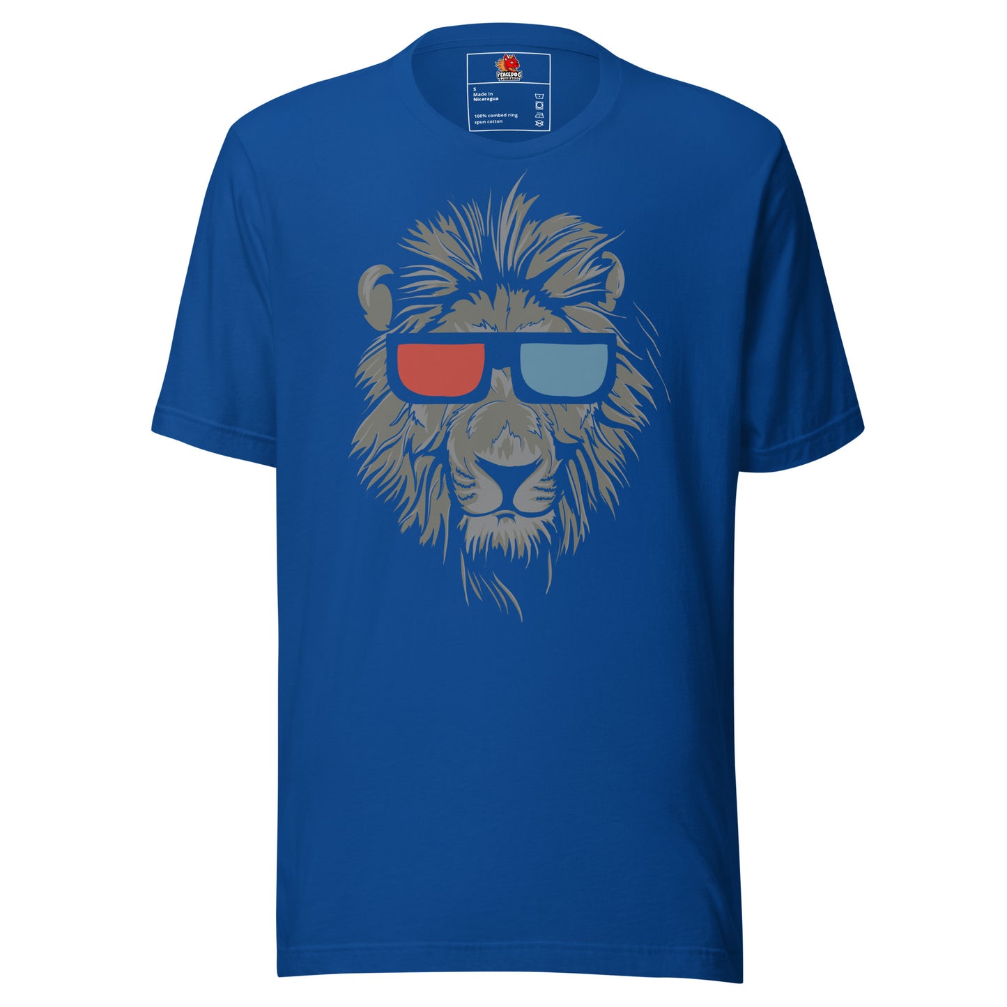 3-D Glasses Lion T-Shirt