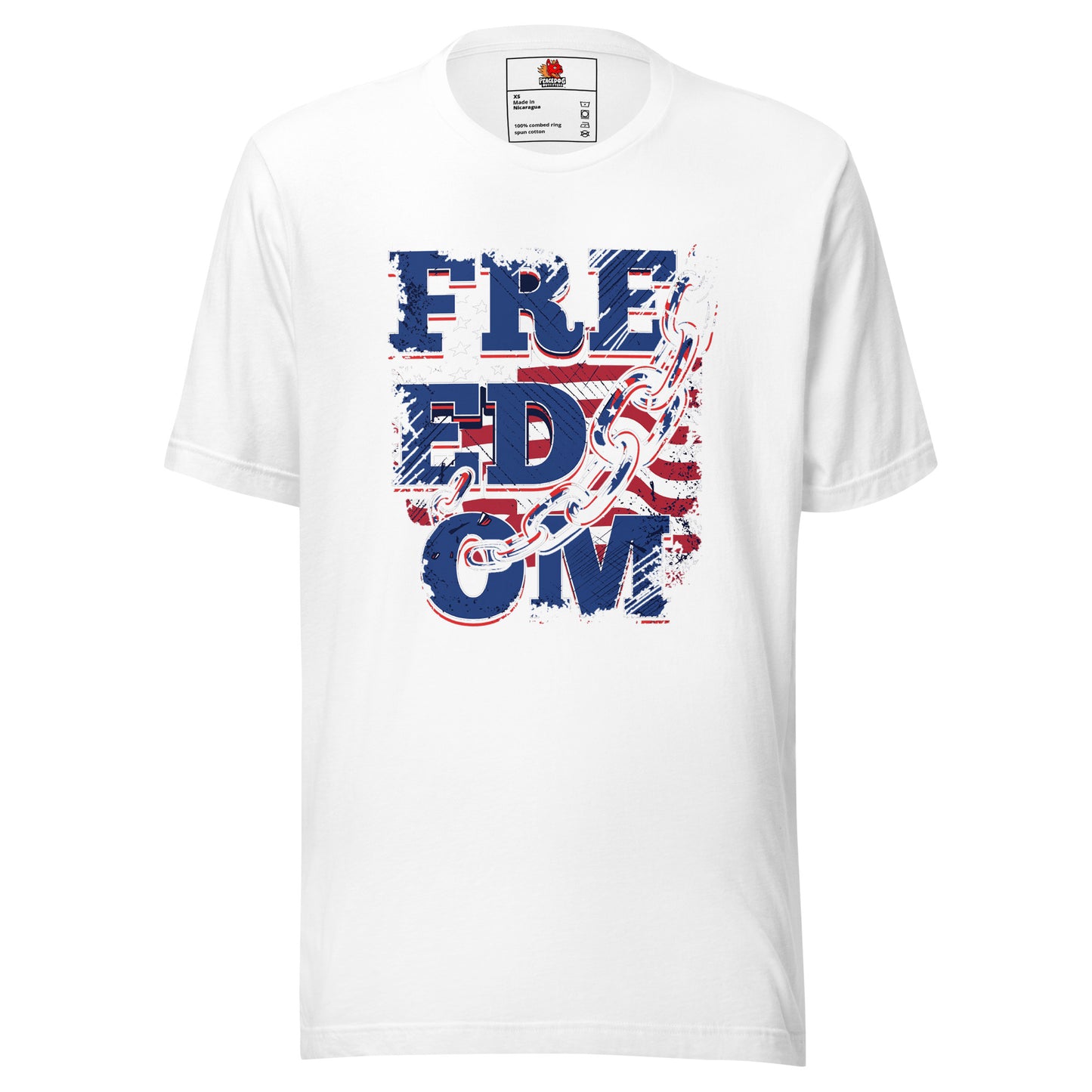 US Freedom Broken Chain T-shirt