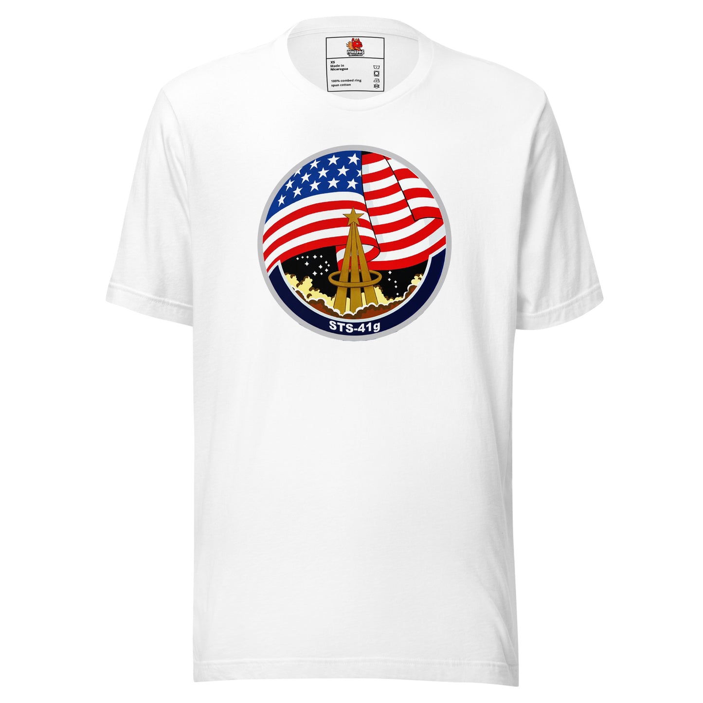 Shuttle Mission Patch STS-41-G T-shirt