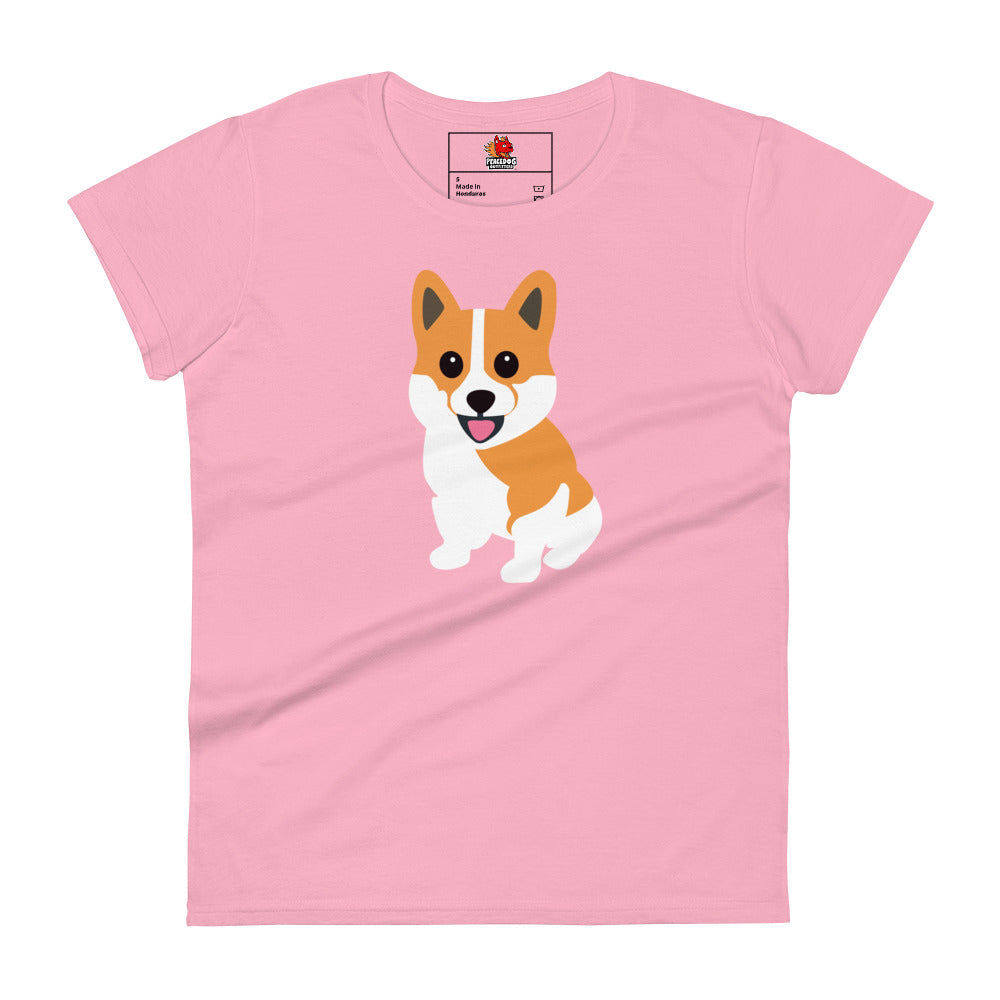 Baby Corgi Puppy Dog Women's T-shirt