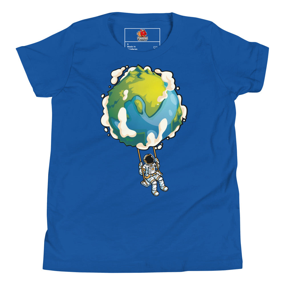 Astronaut Swing Youth Short Sleeve T-Shirt