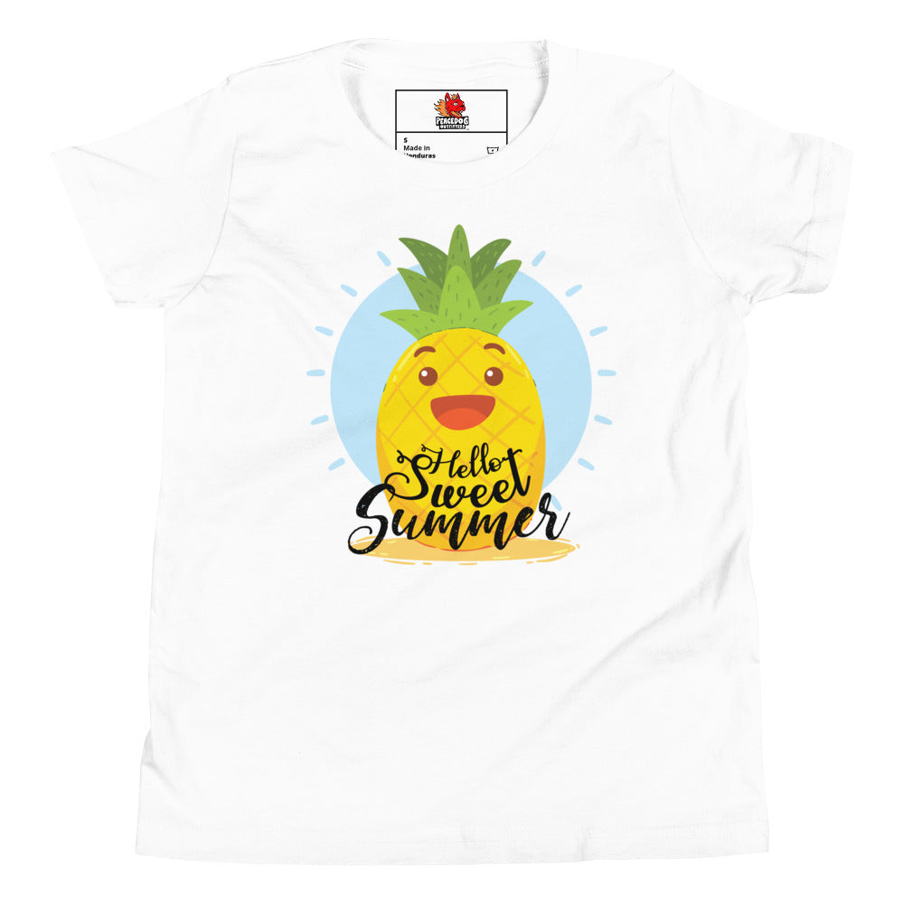 Hello Sweet Summer Youth Short Sleeve T-Shirt